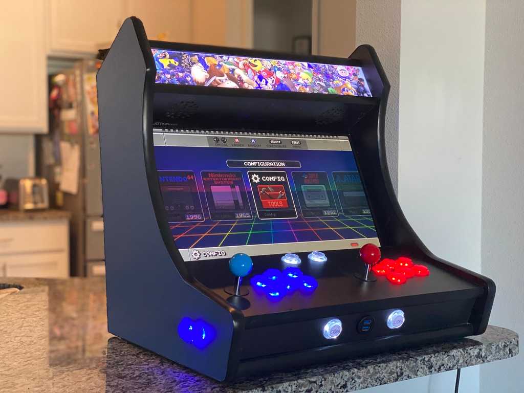 My finished bartop arcade