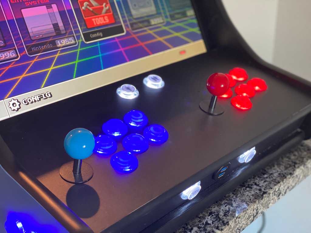 My finished bartop arcade controls